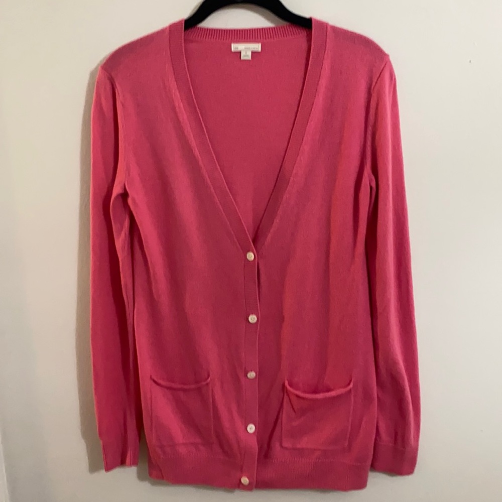 Gap pink cardigan